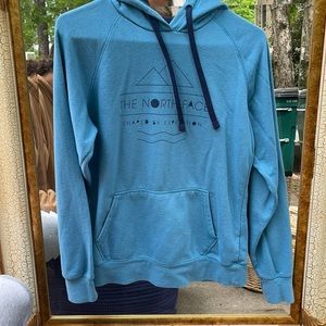 blue sweatshirt